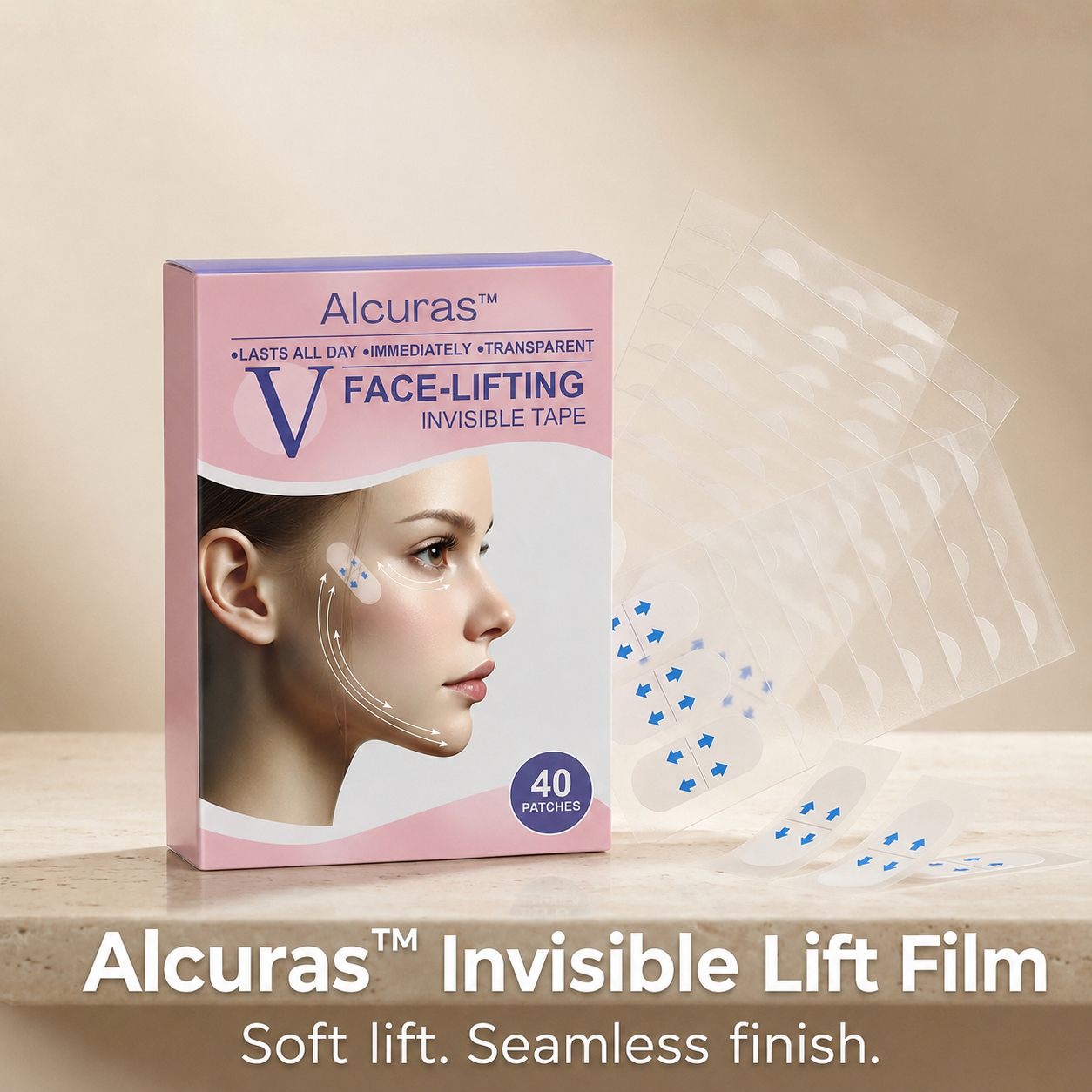 Alcuras™ Invisible Face Lift Film