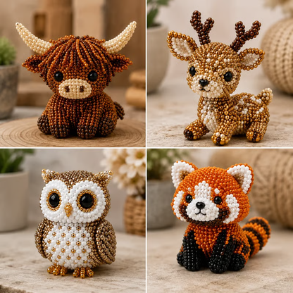 🎁😍 Today Only Save 70% OFF — 🐮Turn Tiny Beads Into Adorable Animals 🐸You'll Be Proud To Display 🐦✨
