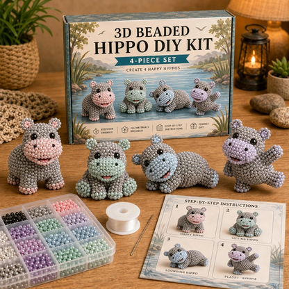 🎁😍 Today Only Save 70% OFF — 🐮Turn Tiny Beads Into Adorable Animals 🐸You'll Be Proud To Display 🐦✨