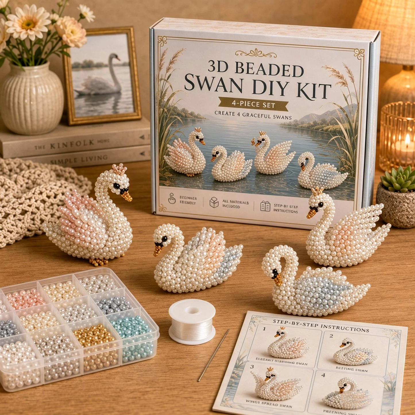 🎁😍 Today Only Save 70% OFF — 🐮Turn Tiny Beads Into Adorable Animals 🐸You'll Be Proud To Display 🐦✨