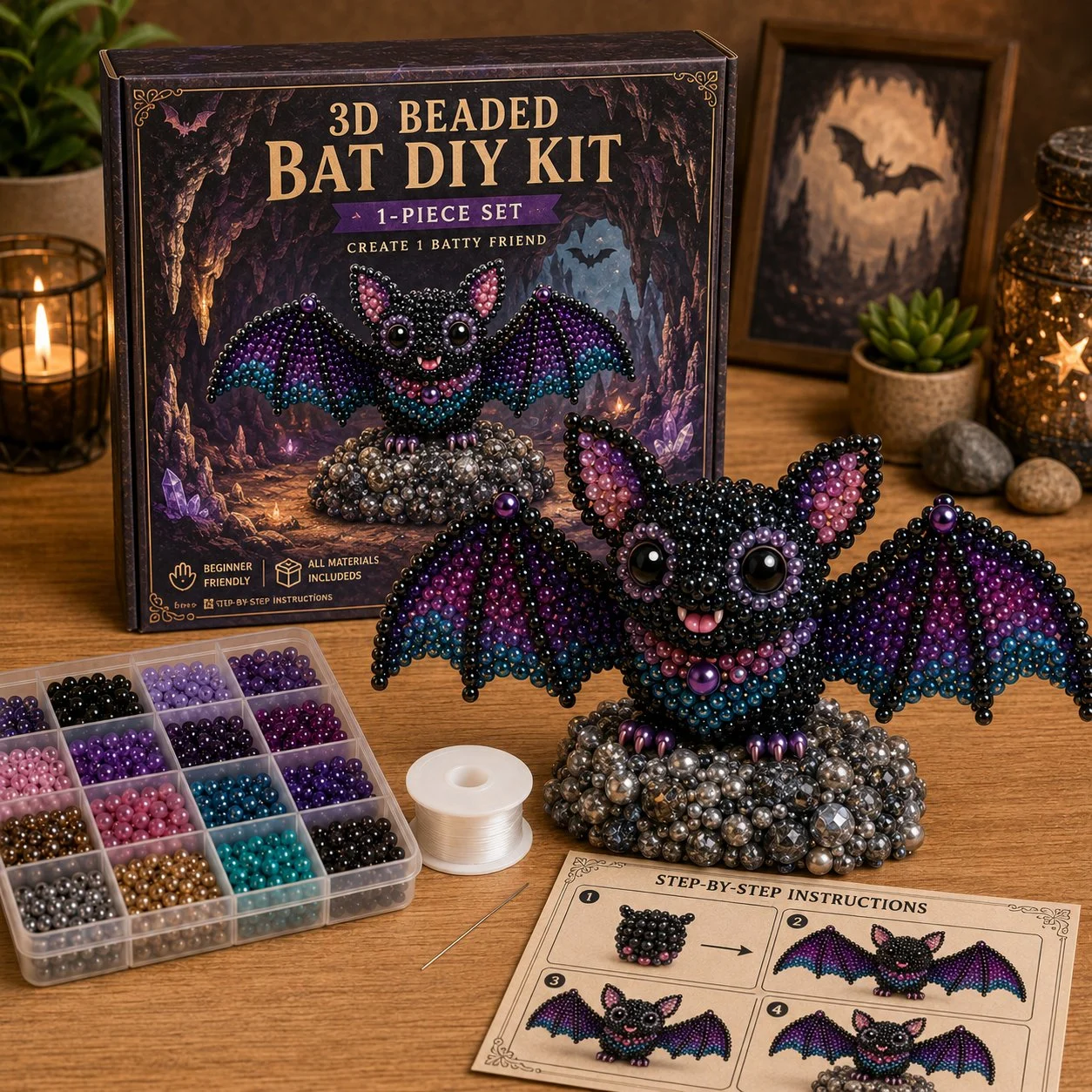 🎁😍 Today Only Save 70% OFF — 🐮Turn Tiny Beads Into Adorable Animals 🐸You'll Be Proud To Display 🐦✨