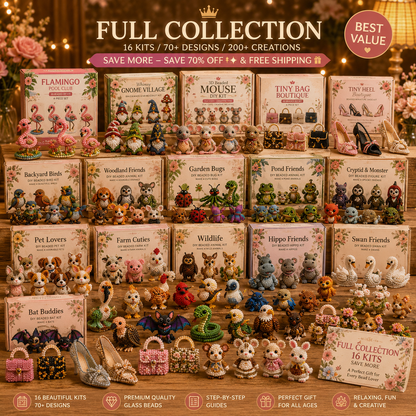 🎁😍 Today Only Save 70% OFF — 🐮Turn Tiny Beads Into Adorable Animals 🐸You'll Be Proud To Display 🐦✨
