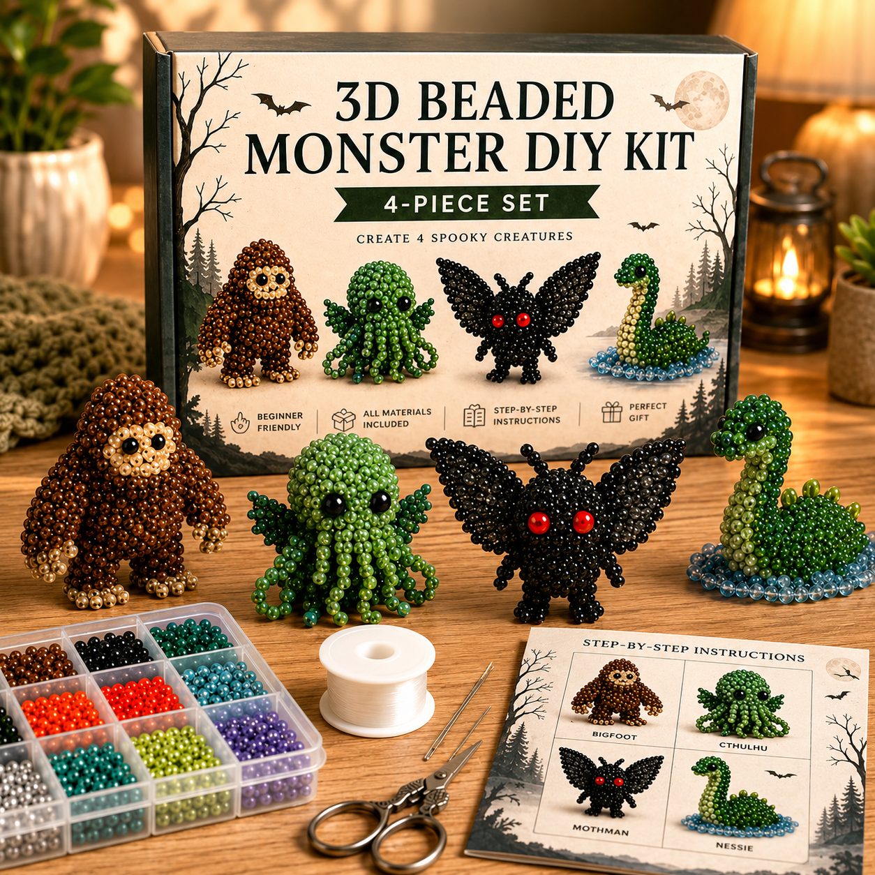 🎁😍 Today Only Save 70% OFF — 🐮Turn Tiny Beads Into Adorable Animals 🐸You'll Be Proud To Display 🐦✨