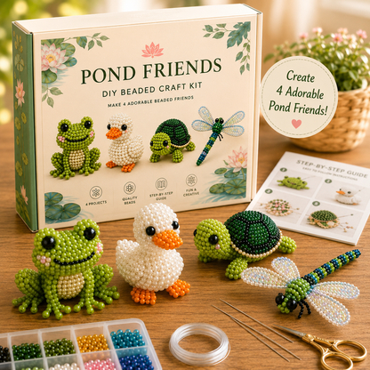 🎁😍 Today Only Save 70% OFF — 🐮Turn Tiny Beads Into Adorable Animals 🐸You'll Be Proud To Display 🐦✨