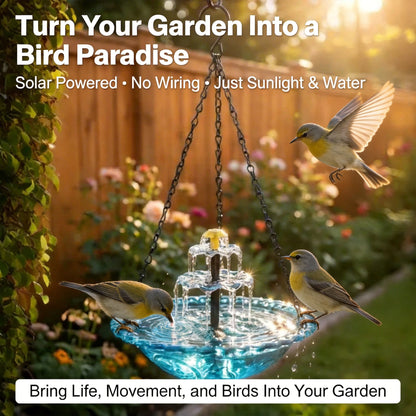 🔥 Last Day 50% OFF — Watch Your Garden Come Alive with Birds, Sunlight & Flowing Water