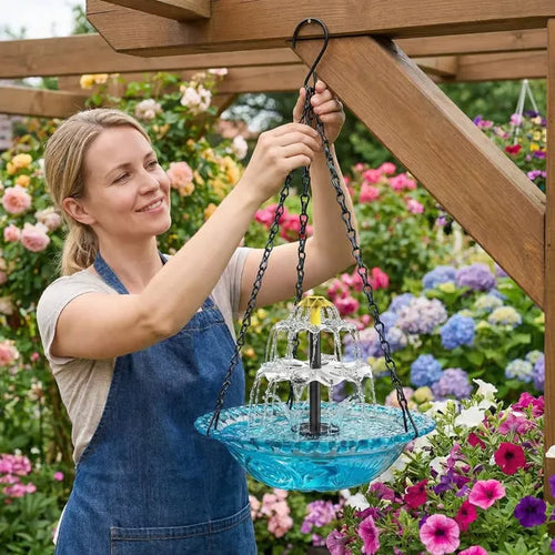 🔥 Last Day 50% OFF — Watch Your Garden Come Alive with Birds, Sunlight & Flowing Water