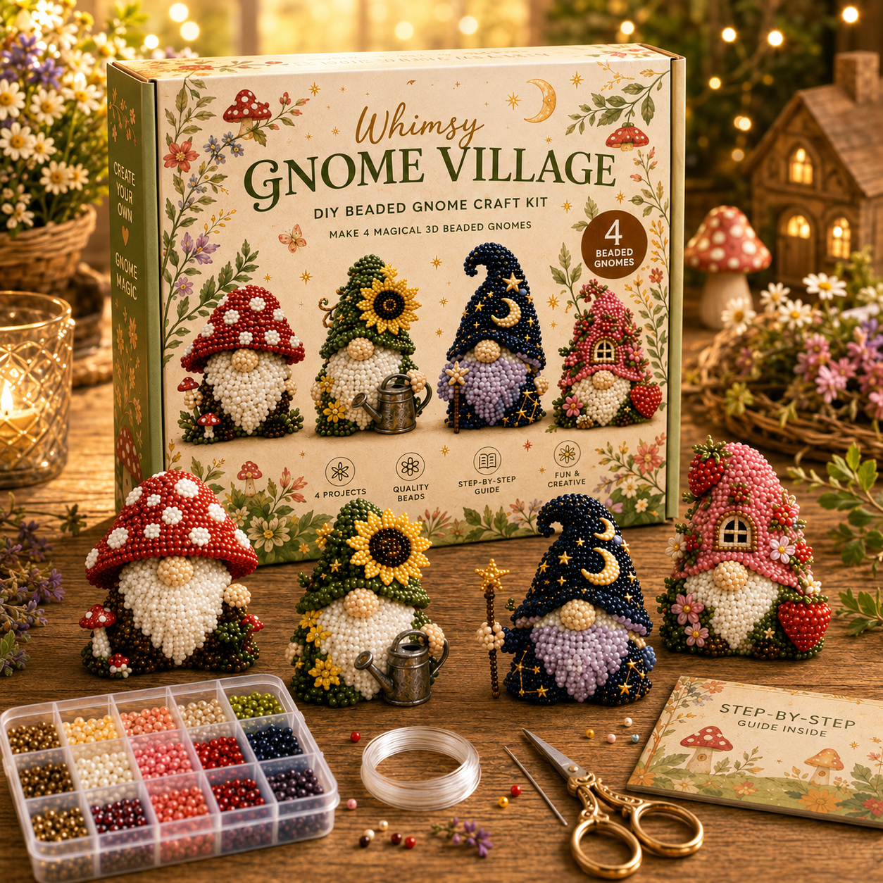 🎁😍 Today Only Save 70% OFF — 🐮Turn Tiny Beads Into Adorable Animals 🐸You'll Be Proud To Display 🐦✨