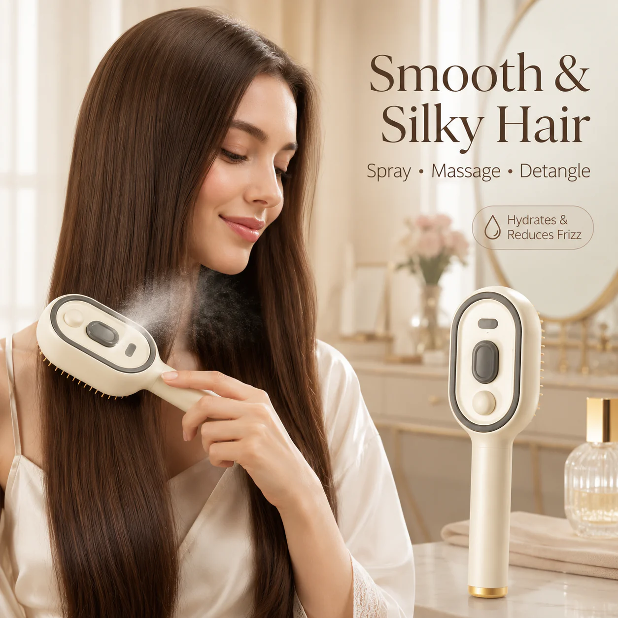 🪮Last Day 50% OFF🔥Electric Spray Air Cushion Massage Comb - Finds🔥🔥